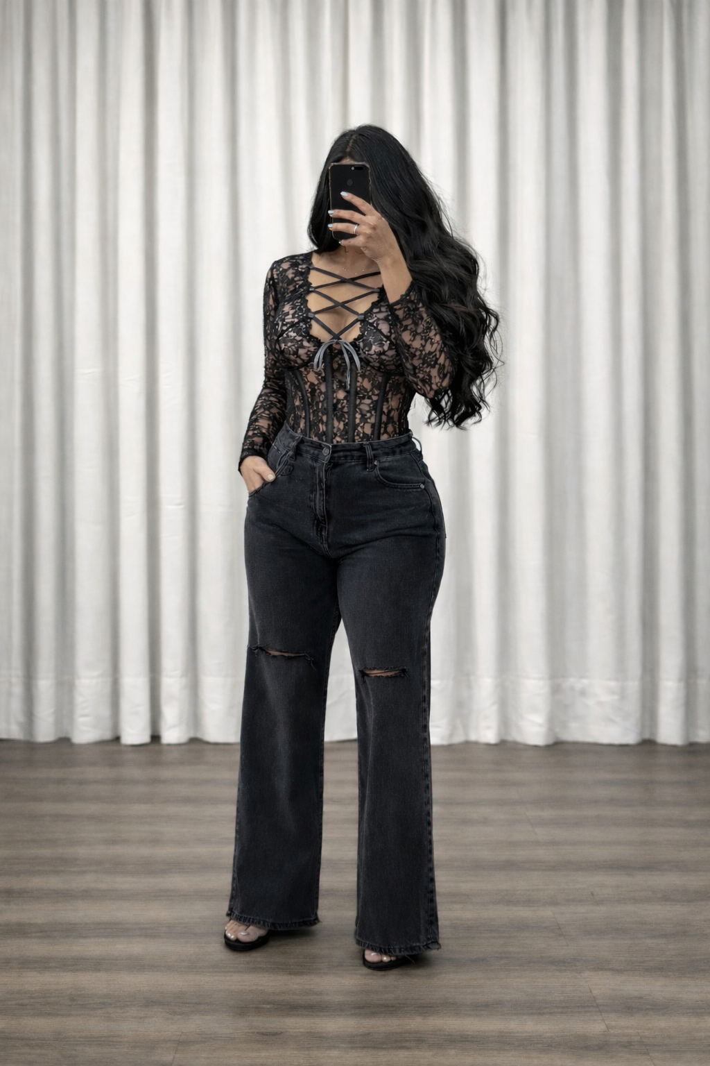 Rogue babe Black Denim