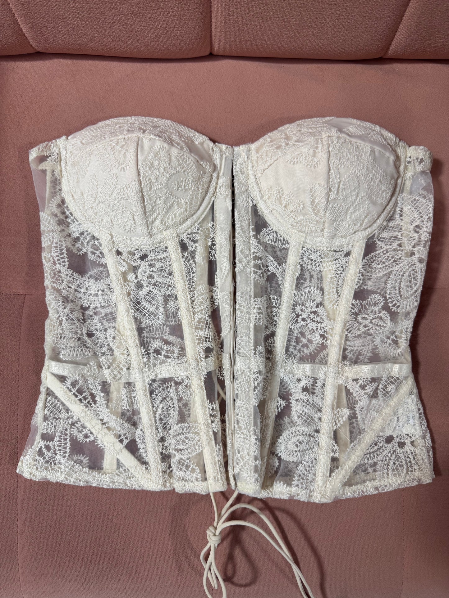 Cream Corset