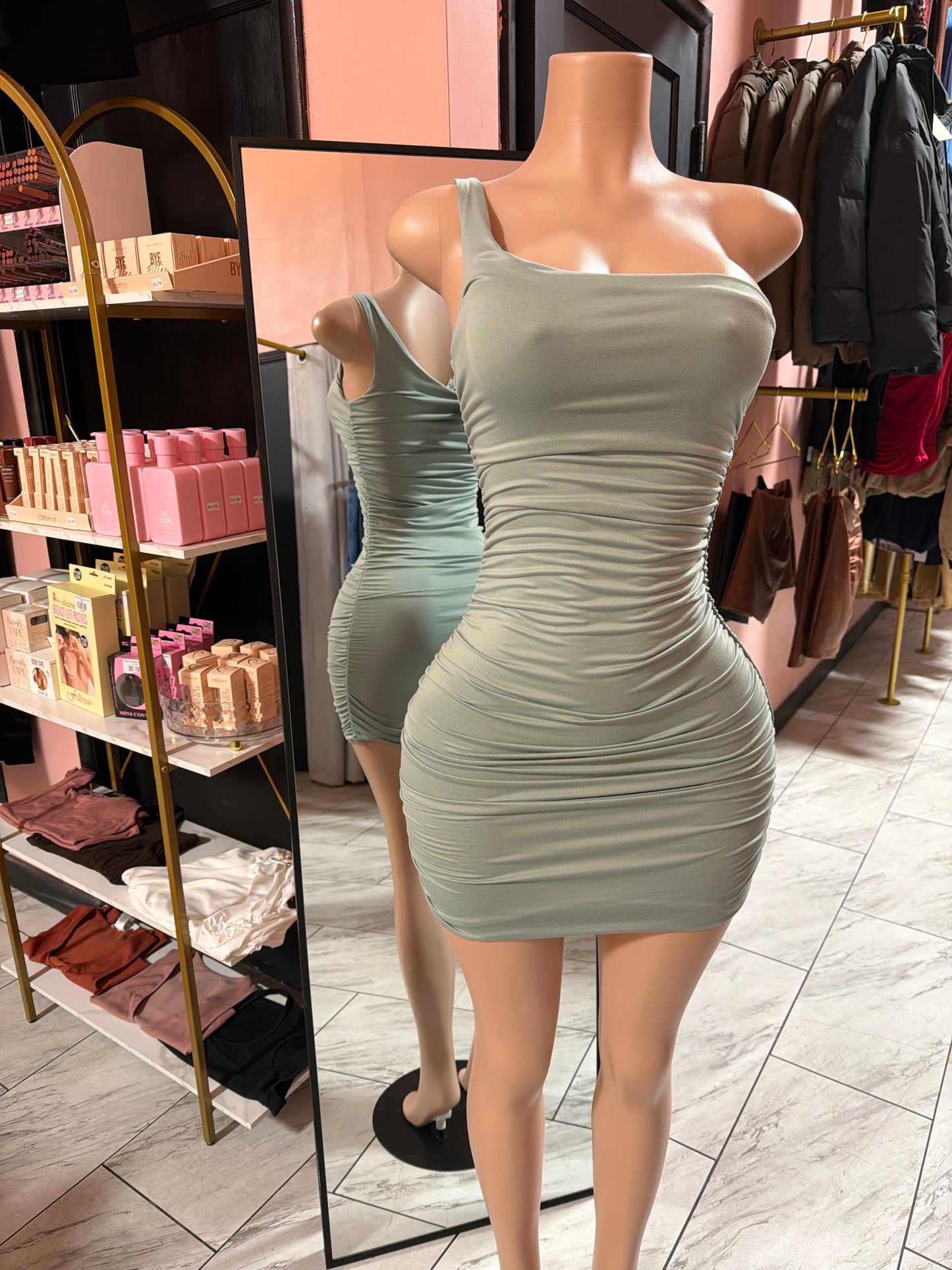 Sinful nights dress (Sage)