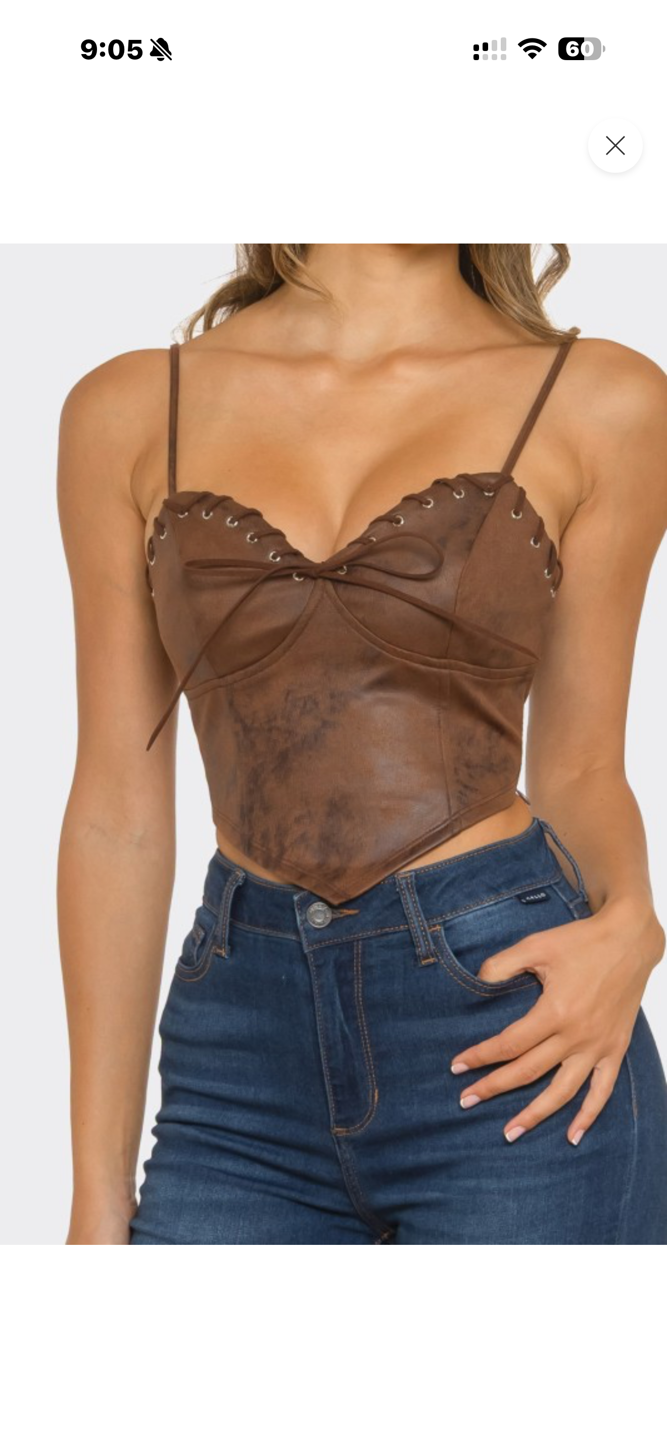 Wild West Babe Corset