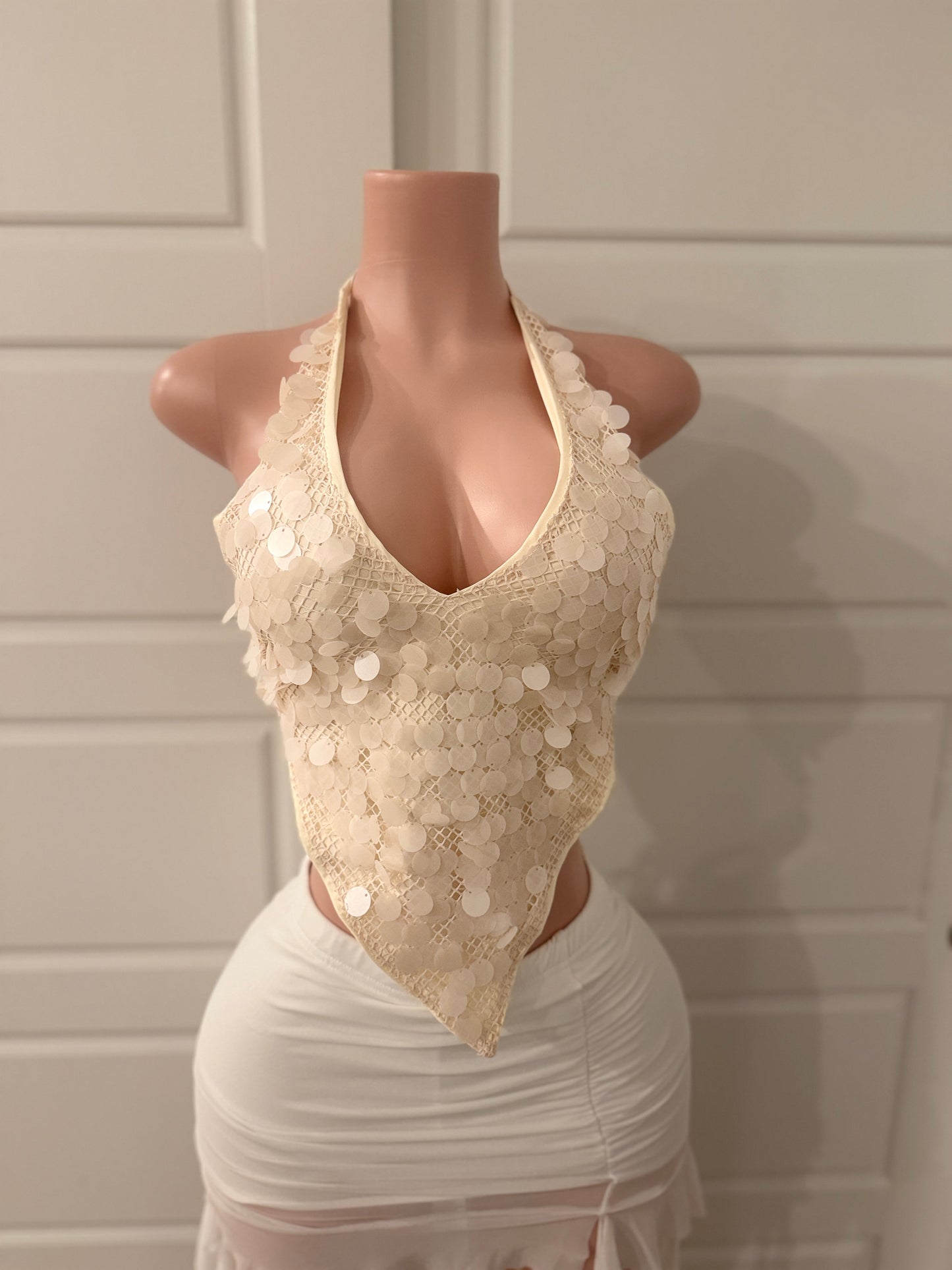 Ibiza Nights Sequin Top