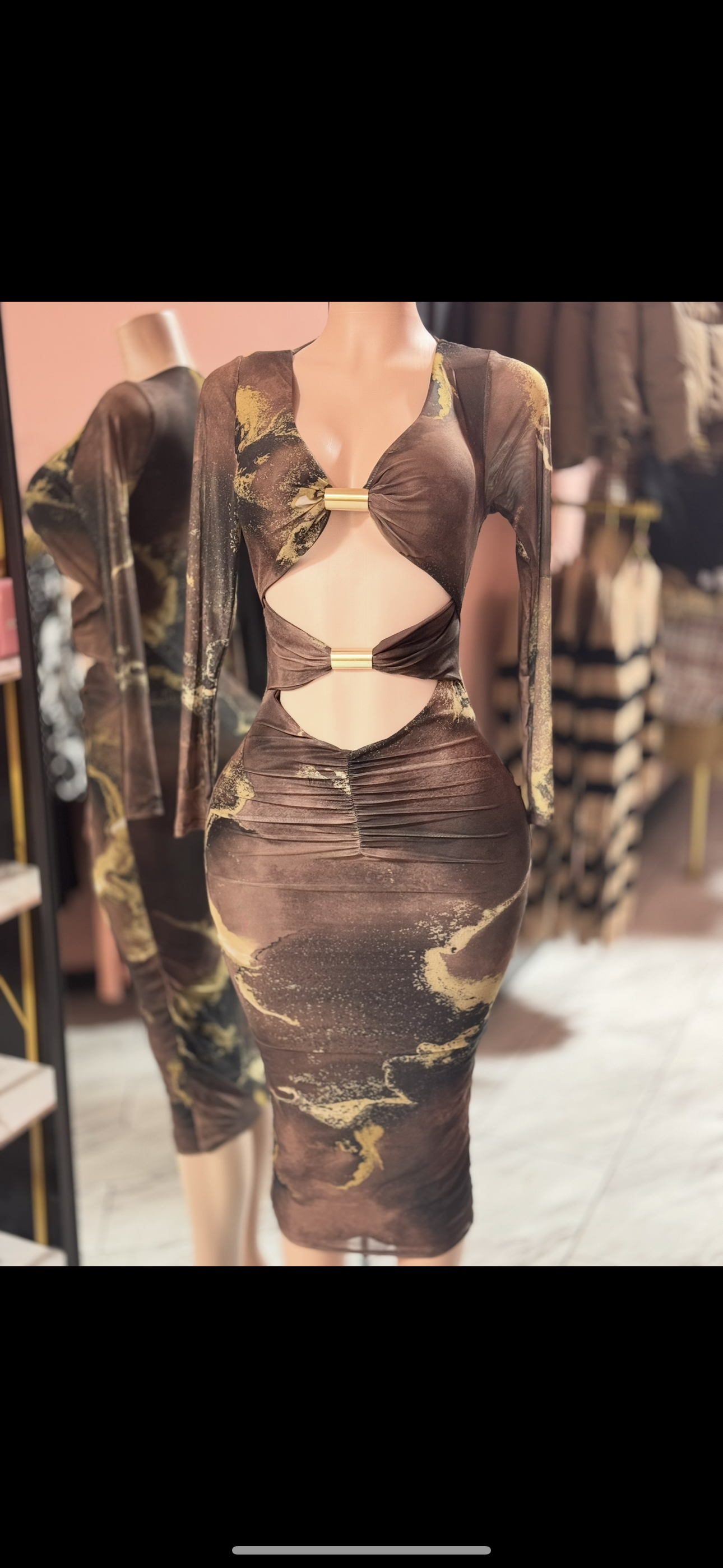 Mocha Muse Dress