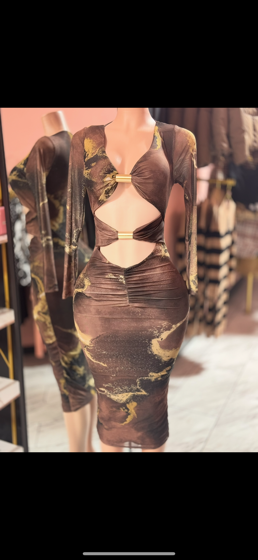 Mocha Muse Dress