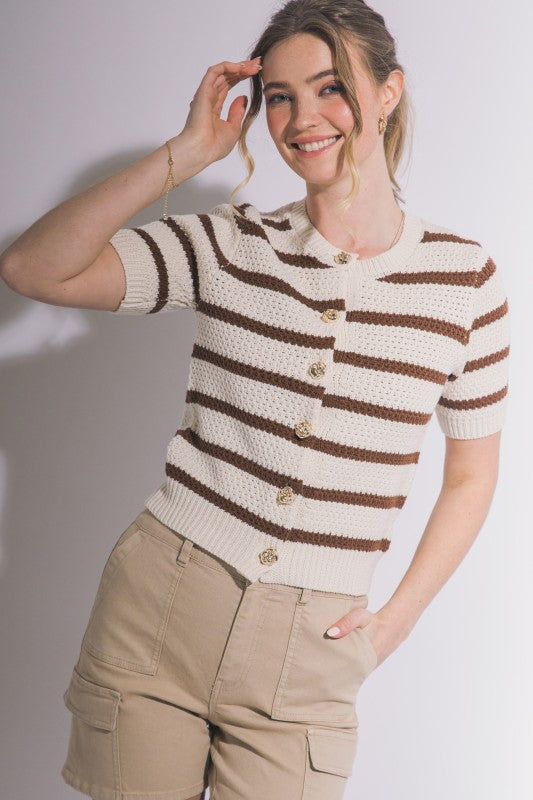 Cozy Chic mocha knit