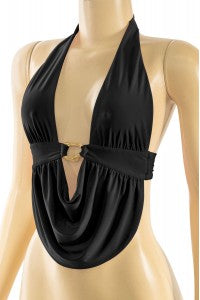 Hot Temptation Halter (BLACK)