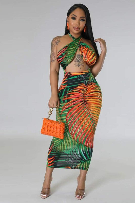 Casual Sexy Maxi Suitable Size Sets