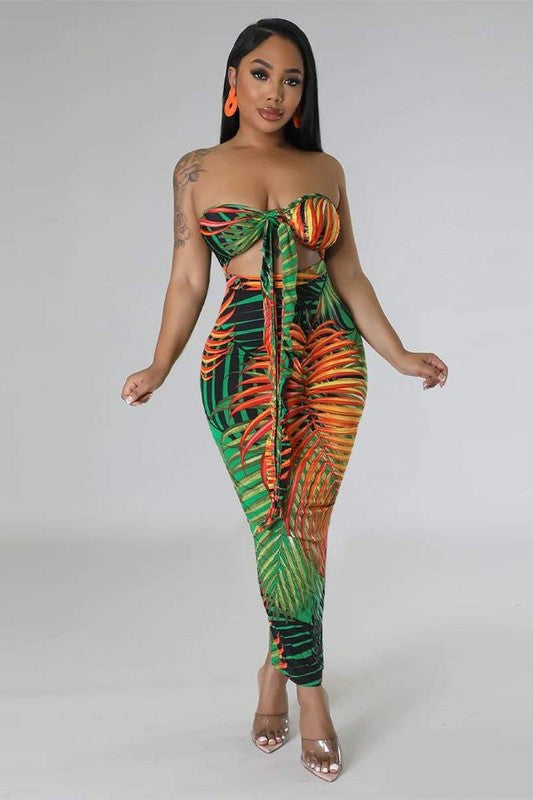 Casual Sexy Maxi Suitable Size Sets